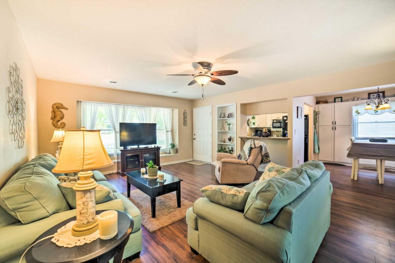 Oak Island Home With Fenced Yard, Walk To Long Beach מראה חיצוני תמונה