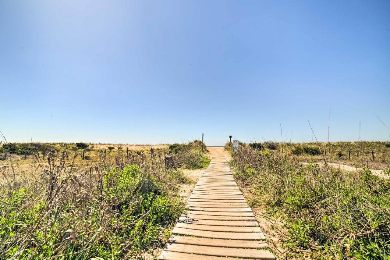 Oak Island Home With Fenced Yard, Walk To Long Beach מראה חיצוני תמונה