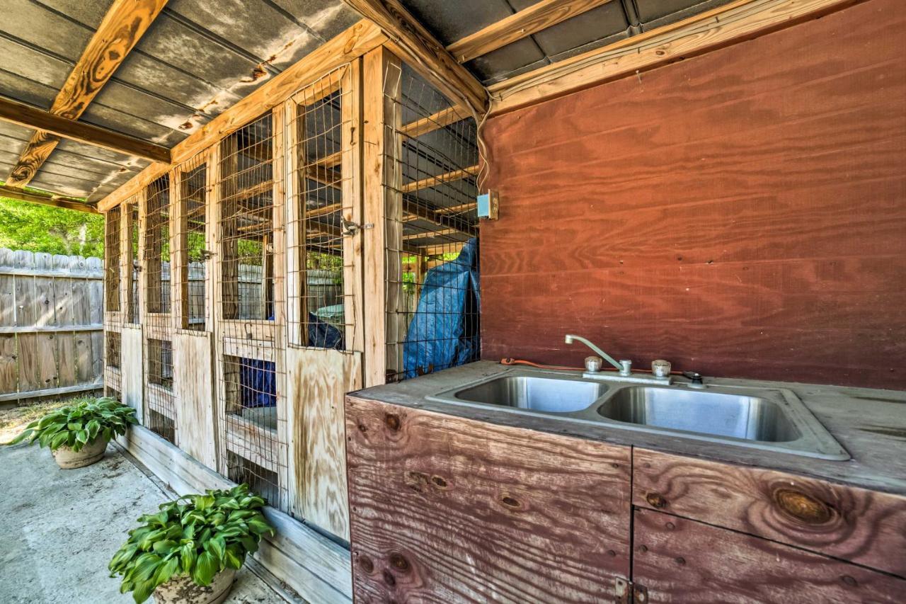 Oak Island Home With Fenced Yard, Walk To Long Beach מראה חיצוני תמונה